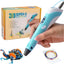 3D Pen for Kids - Temperature Control 3D Printing Pen Set with Filament - Magic Art Drawing Kit