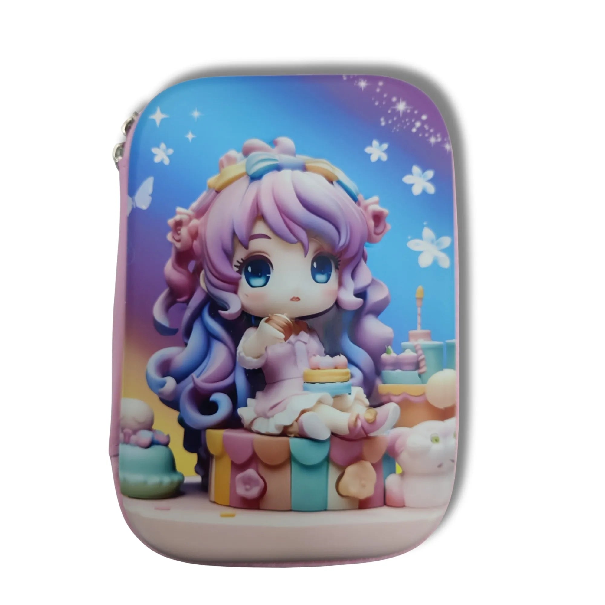 Princess Box - Cute Aesthetic Pencil Pouch & Stationery Organizer for School Girls Main image