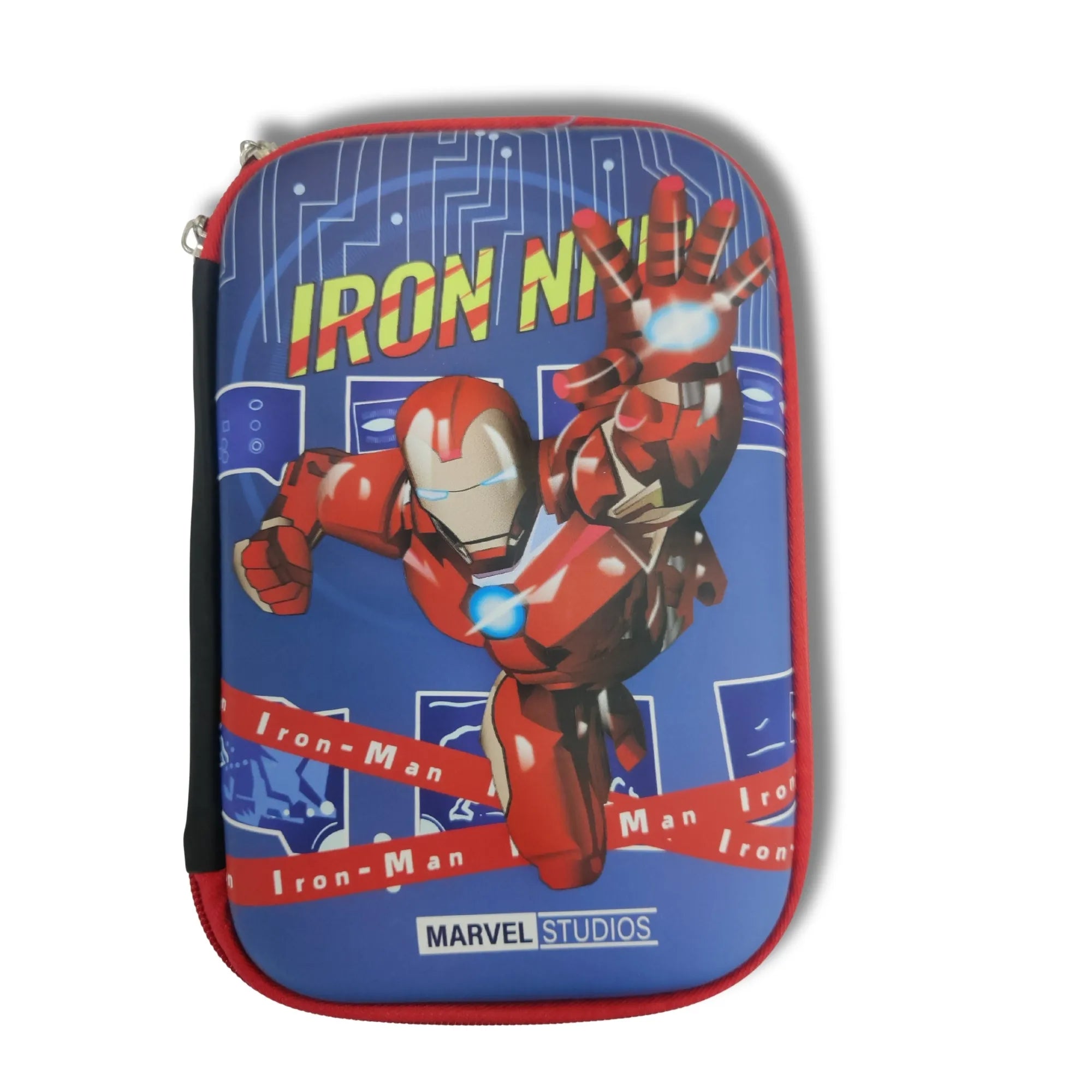 Iron Man Box | Cute Stationery Organizer Pouch | Aesthetic Pencil Case for School Girls Main image