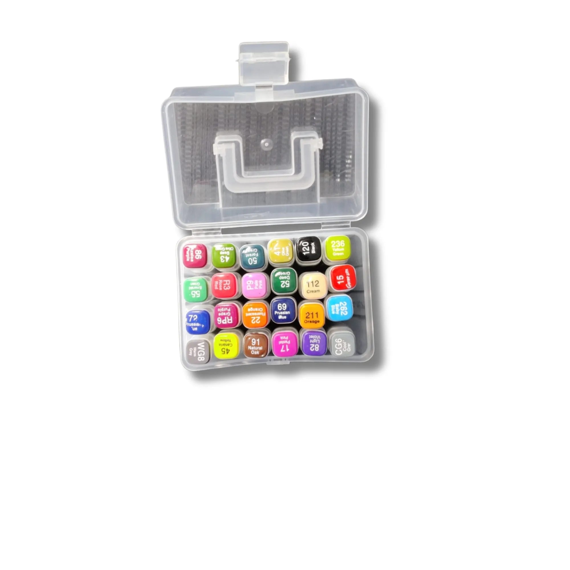 Twin Tip Markers - 24 Colors - Flair Acrylic Markers for Art & Calligraphy Main image