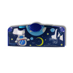 Sky Travel Geometry Box | School Stationery Storage Box for Kids | Magnetic Pencil Box with Lock