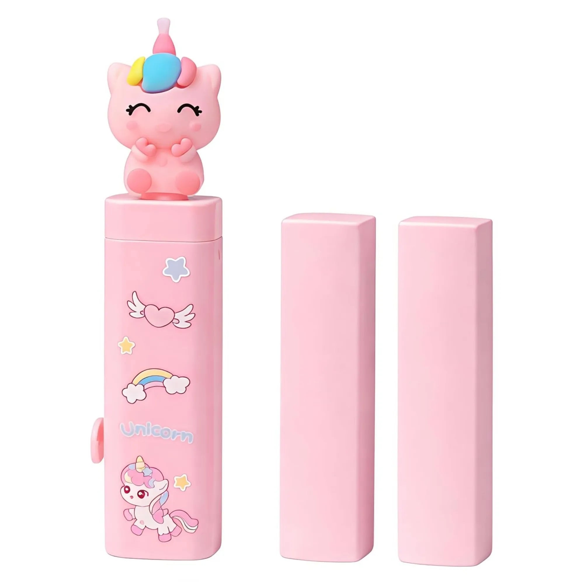 3 Pcs Unicorn Push and Pull Rubber Main image