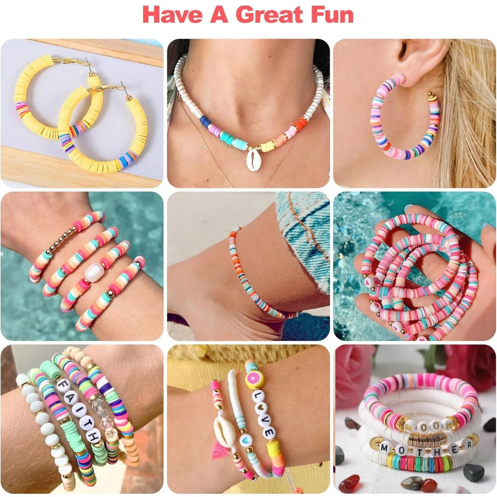 DIY Jewellery Making Kit - Beads, Charms & Tools Set for Girls, Teens & Adults