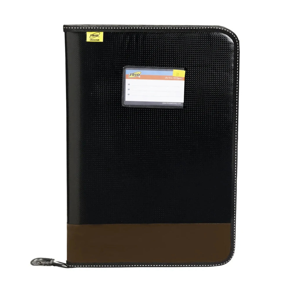 Black & Brown Urban Dutone XL Case, Size-B4, of 40 Transparent Leaf - Premium File Folder Organizer