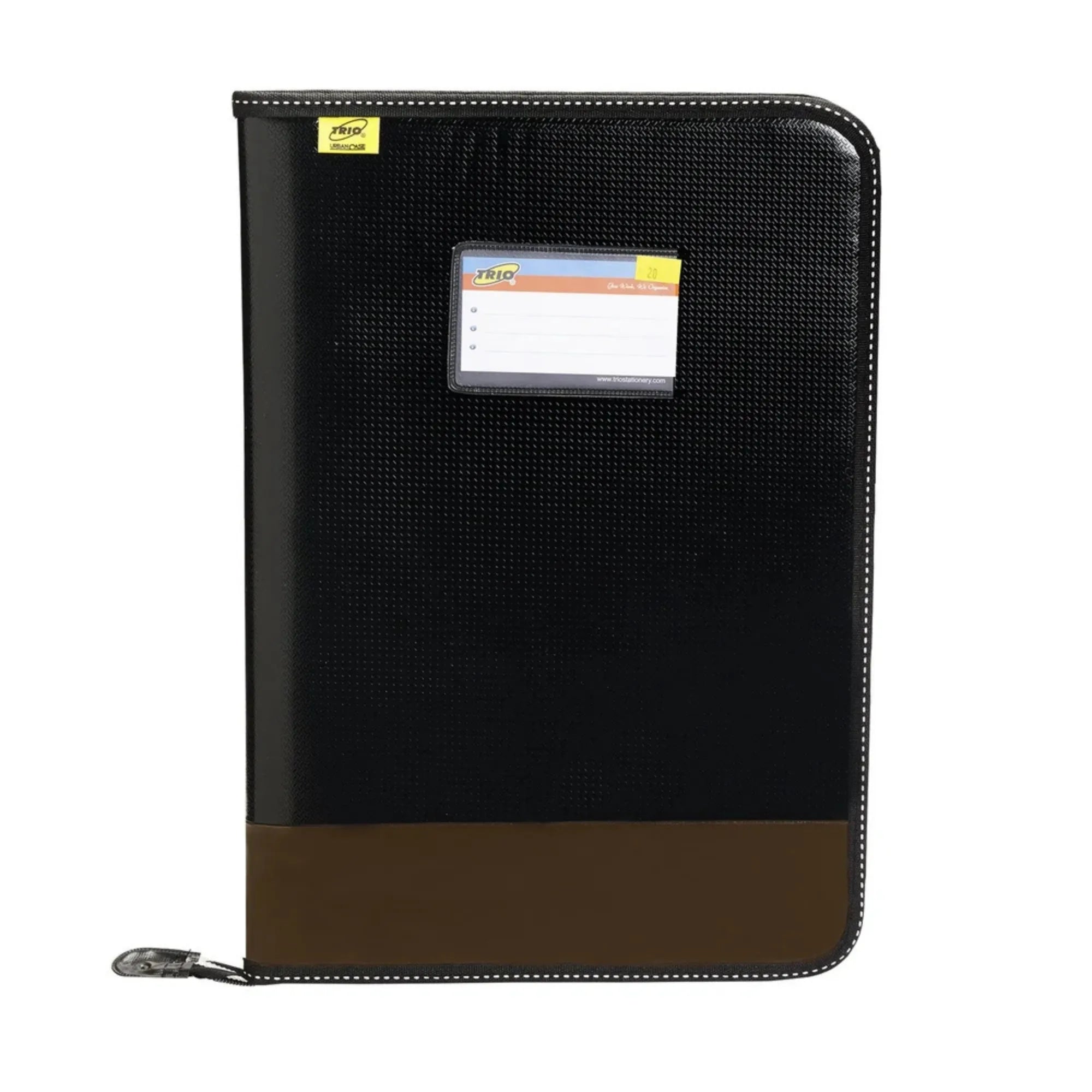 Black & Brown Urban Dutone XL Case, Size-B4, of 40 Transparent Leaf - Premium File Folder Organizer